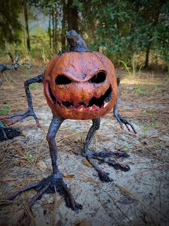 Creepy Pumpkin Monster