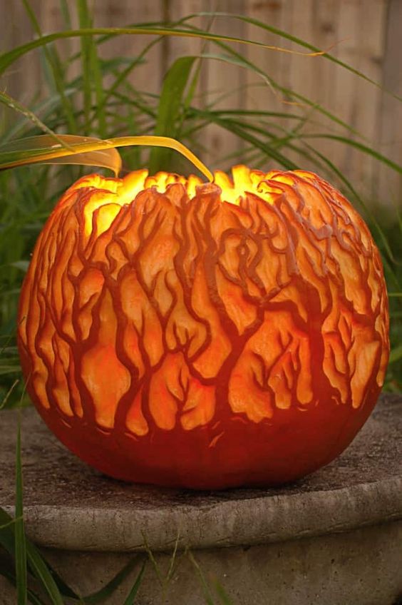 Enchanted Forest Glow Pumpkin