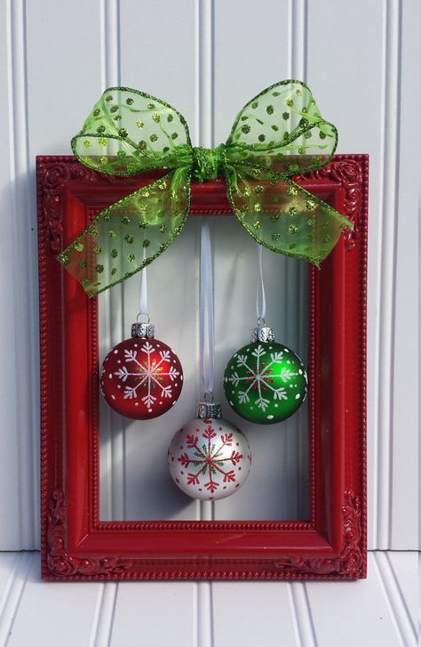 Framed Ornament Display