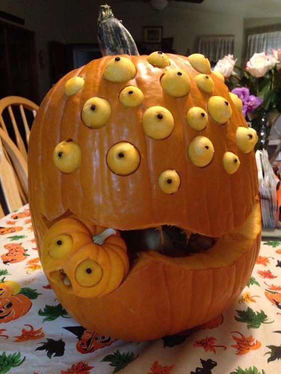 Ghoulishly Adorable Pumpkin Creature