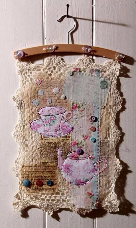 Nostalgic Tea Time Hanger Art