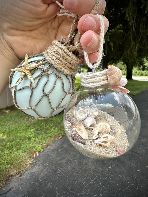 Ocean-Inspired Ornament Baubles