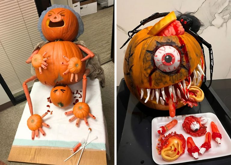 25 Spine-Chilling Pumpkin Carving Ideas That Will Haunt Your Halloween Decor