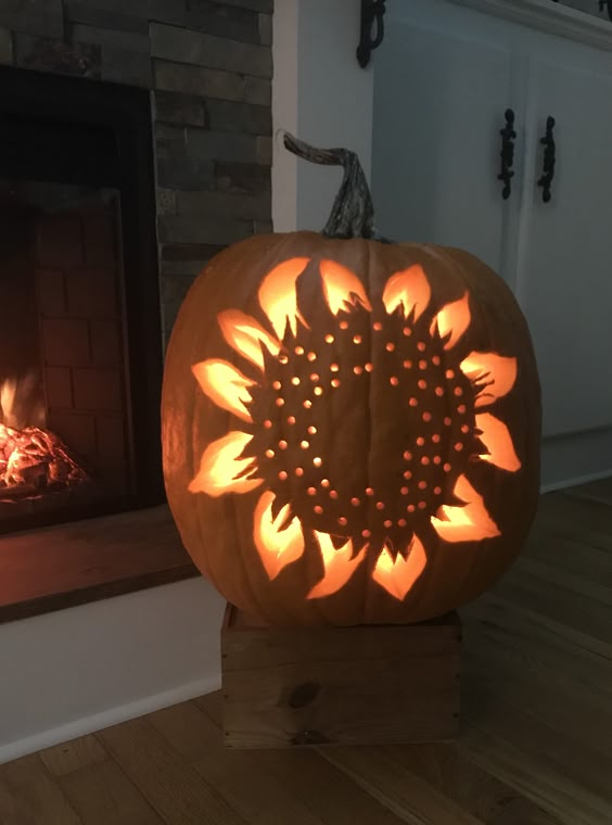 Radiant Sunflower Pumpkin