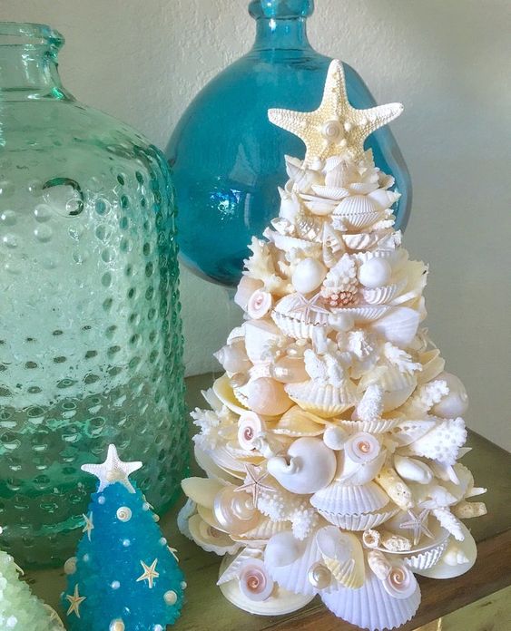 Seashell Christmas Tree Charm