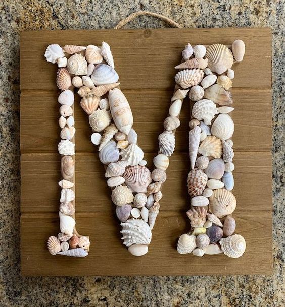 Seashell Monogram Masterpiece