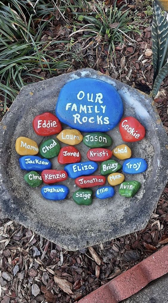 Vibrant Family Rock Garden