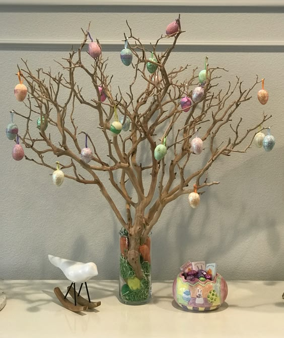 Whimsical Easter Egg Tree