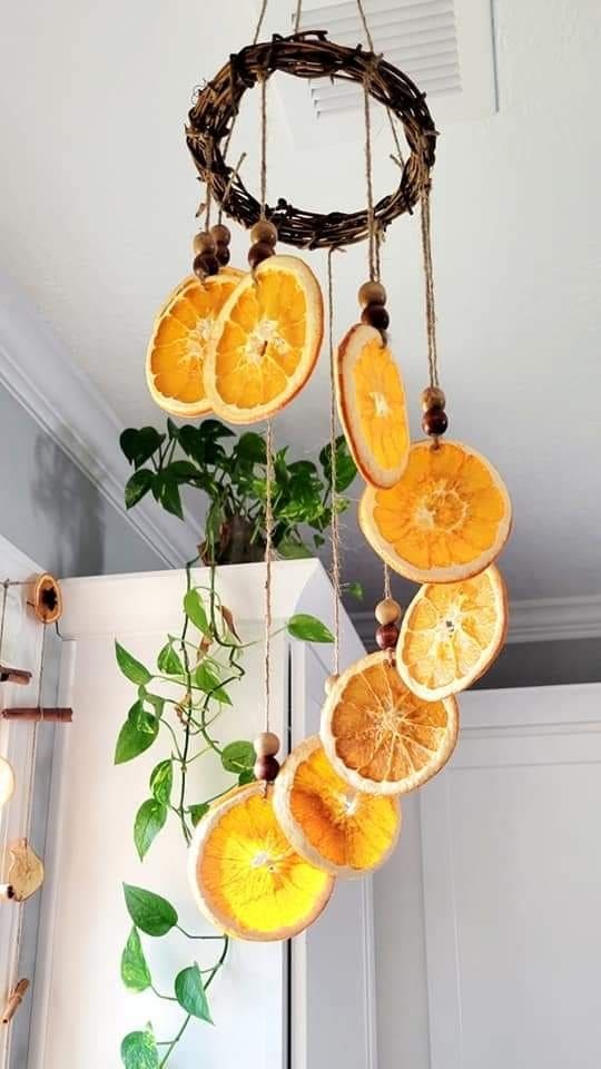 Citrus Slice Wind Chime