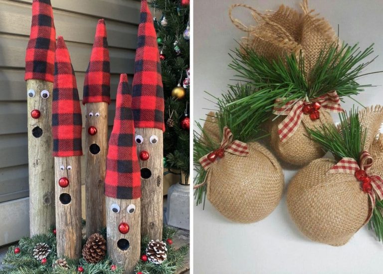 30 Cheap And Easy DIY Christmas Decorations for Kids and Adults