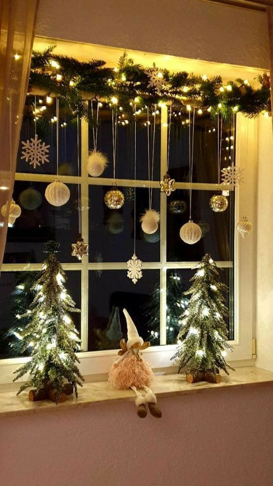 Magical Festive Window Wonderland