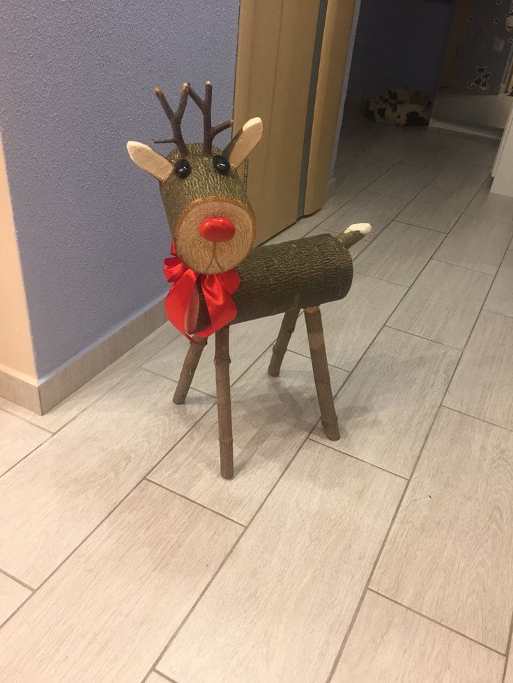 Rustic Reindeer Decor