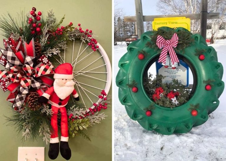 20 Creative Recycled Christmas Wreath Ideas for a Cozy and Budget-Friendly Holiday