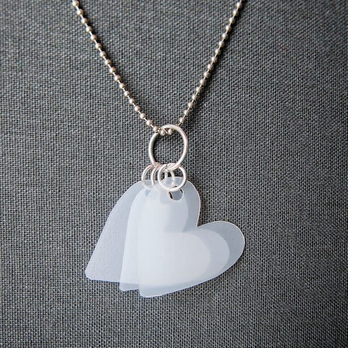 Charming Milk Jug Heart Necklace Craft