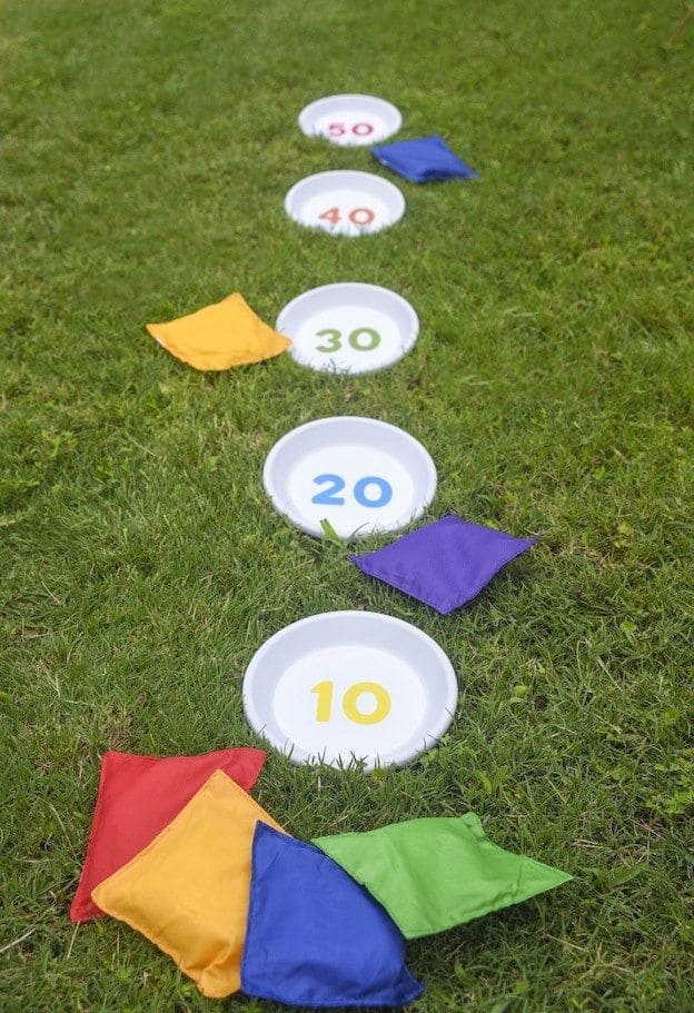 DIY Bean Bag Toss Game