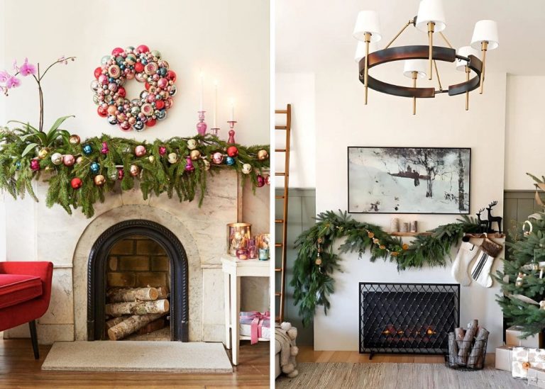 20+ Effortless DIY Christmas Mantel Decor Ideas You’ll Want to Copy