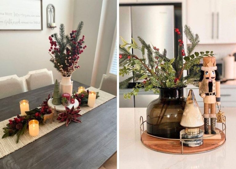 25+ DIY Christmas Table Decor Ideas to Brighten Your Holiday Celebrations