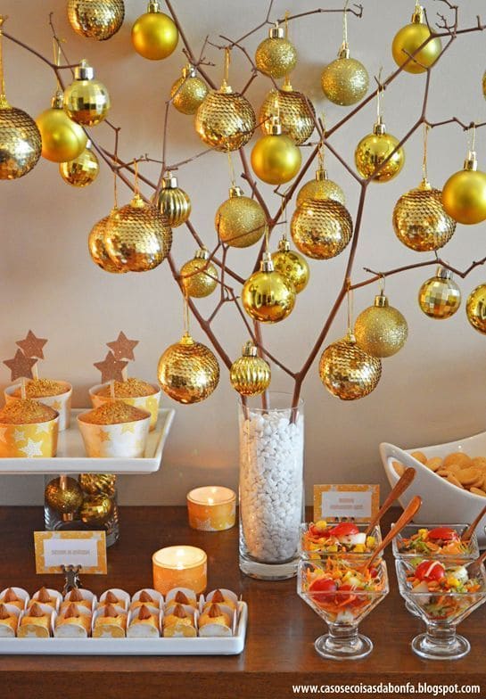 Glam DIY Tree Centerpiece Magic