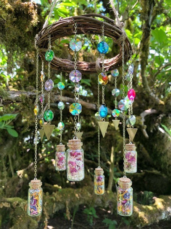 Hanging Jar Sun Catcher Delight