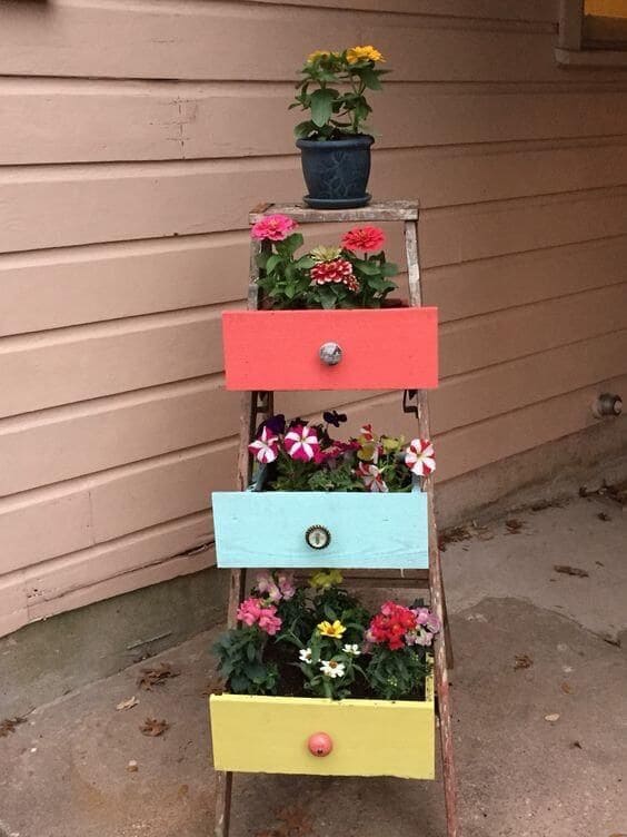 Ladder Plant Stand