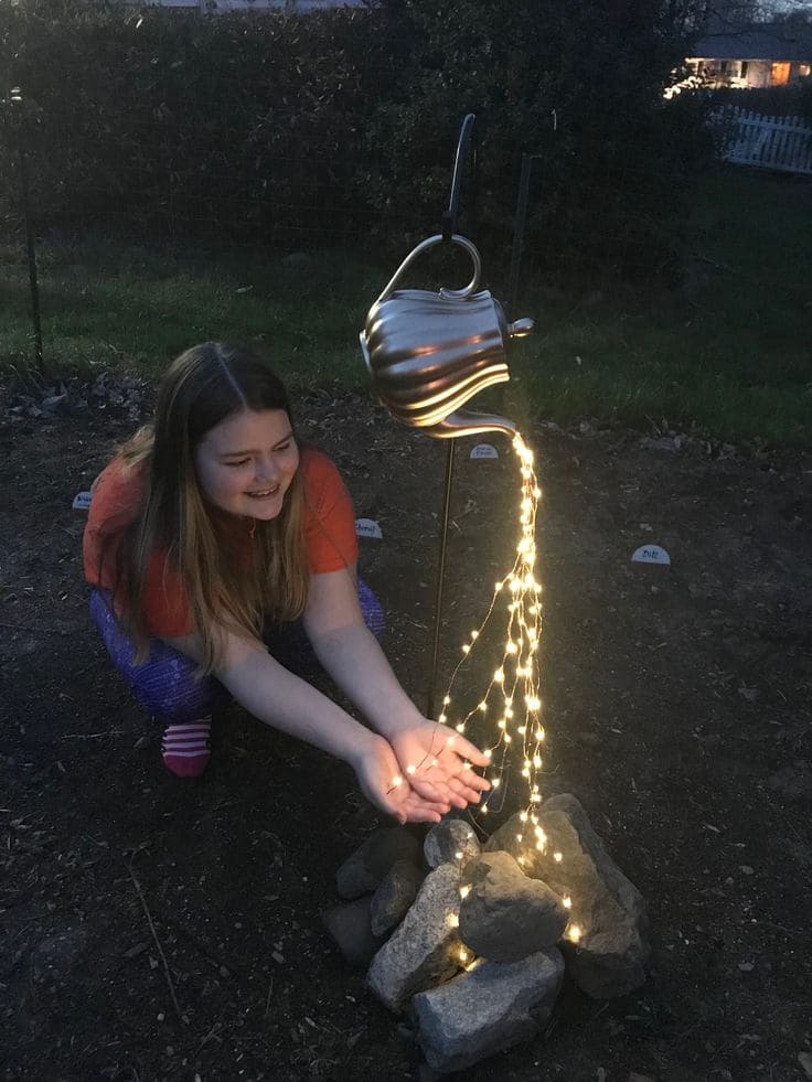 Magical Teapot Fairy Light Fountain