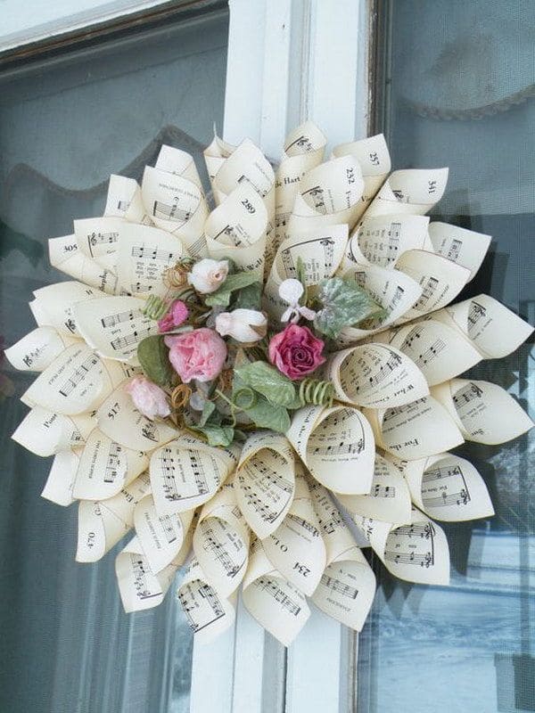 Melodious Musical Wreath