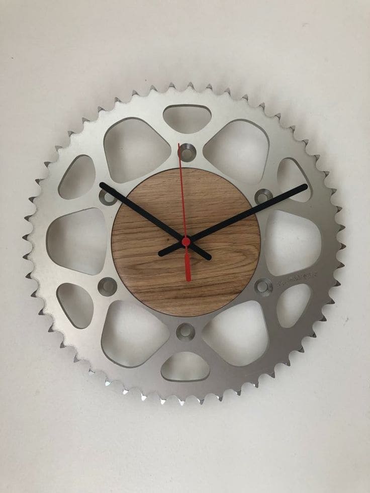 Minimalist Bicycle Sprocket Wall Clock