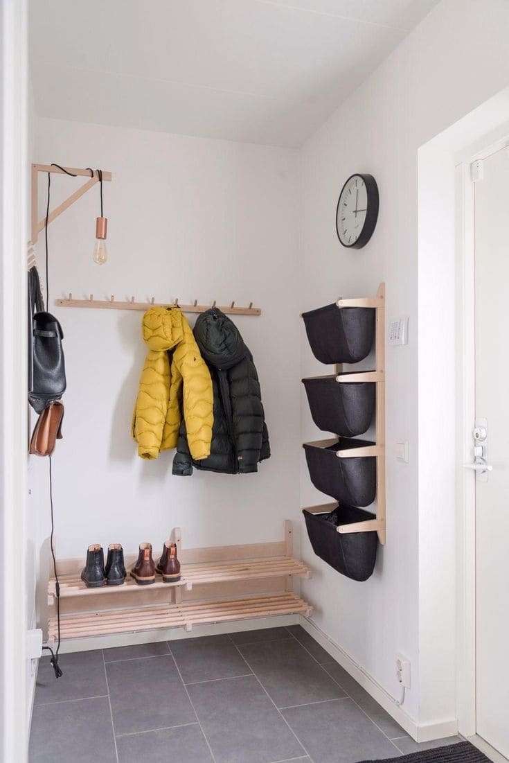 Modern Multi-Functional Entryway Organizer