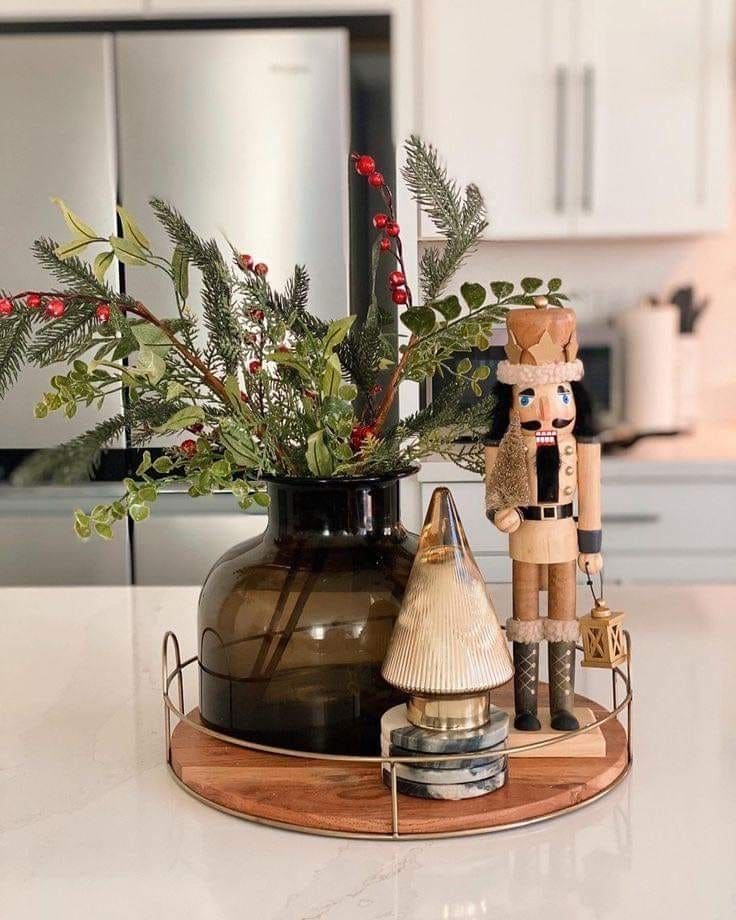 Nutcracker Charm and Festive Greens