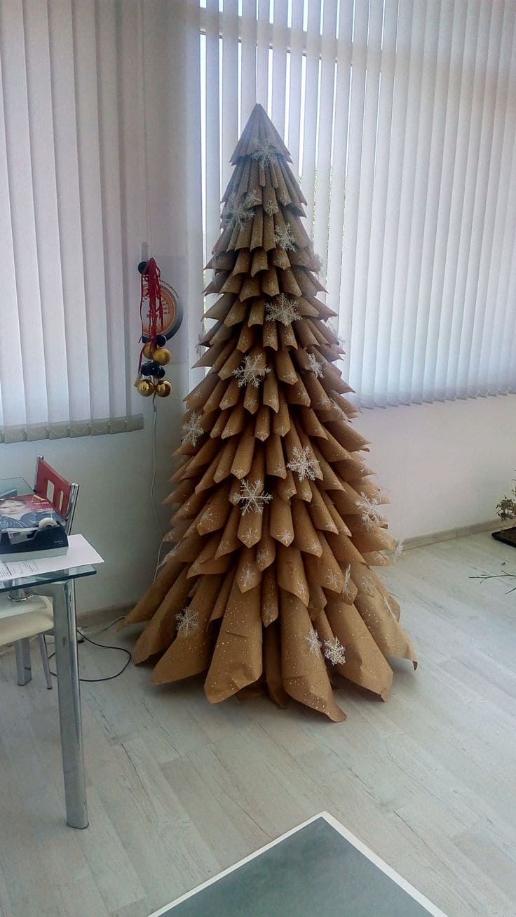 Paper Cone Christmas Tree