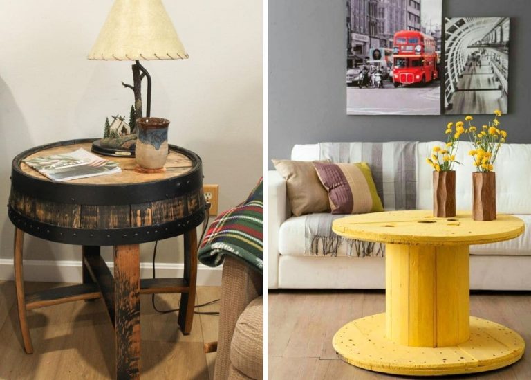 24 Creative and Inspiring Ideas for Unique Recycled Coffee Tables