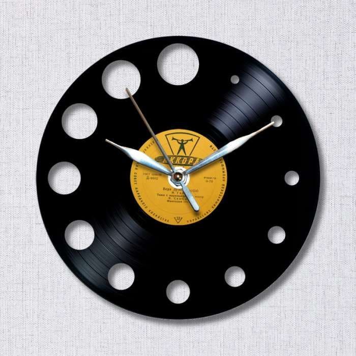 Retro Vinyl Record Clock Masterpiece