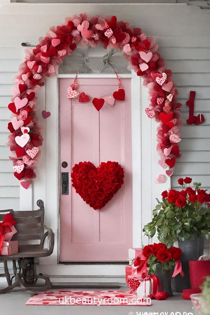 Romantic Valentines Day Door Delight