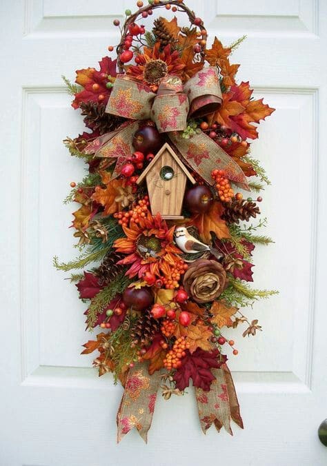 Rustic Autumn Splendor Wreath