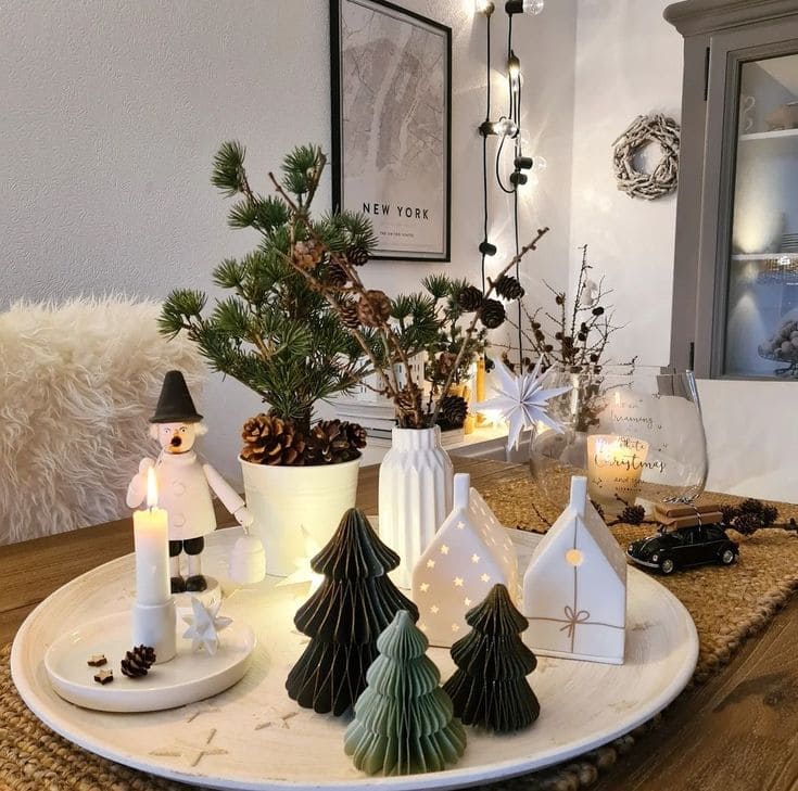 Sophisticated Winter Wonderland Table Design