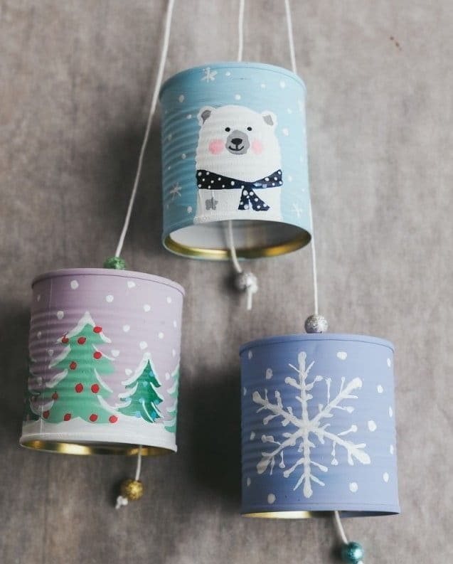 Tin Can Tune Ornaments