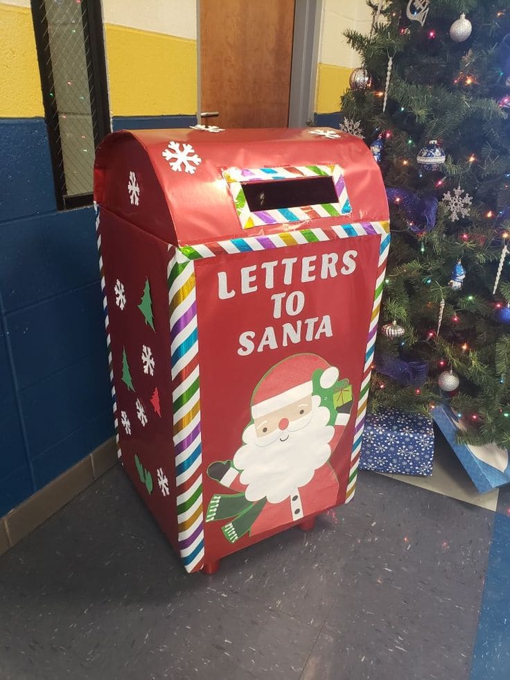 Whimsical Letters to Santa Mailbox