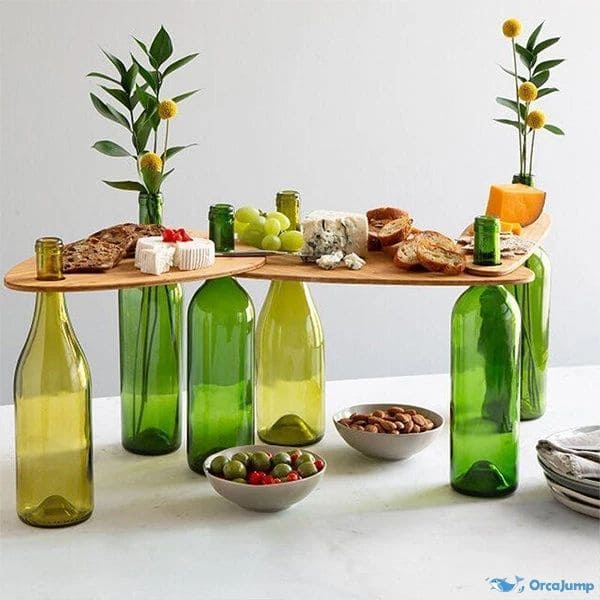 Wine Bottle Coffee Table Design