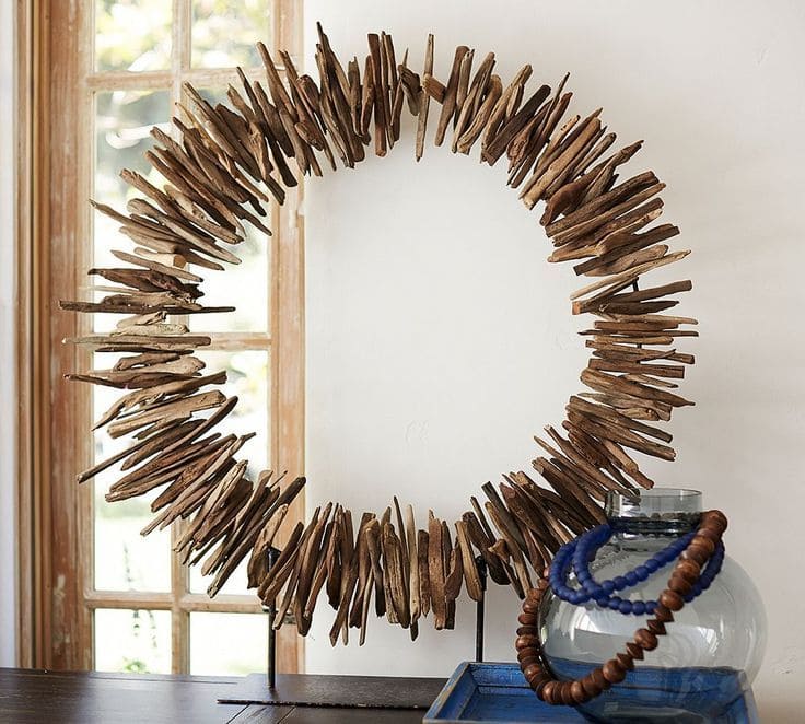 Elegant Driftwood Wreath for Natural Charm