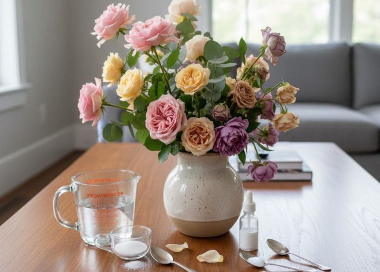 7 Simple Tips I Learned to Keep My Fresh Flowers Alive Longer