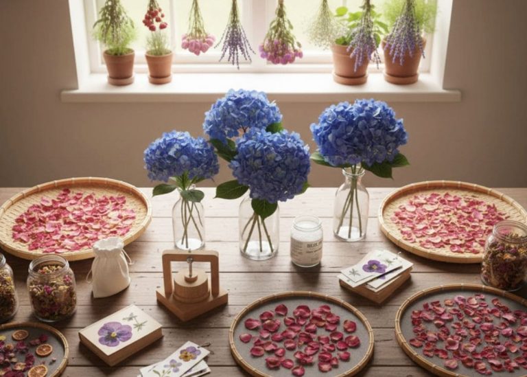 4 Different Ways I Tried to Dry My Wedding Flowers