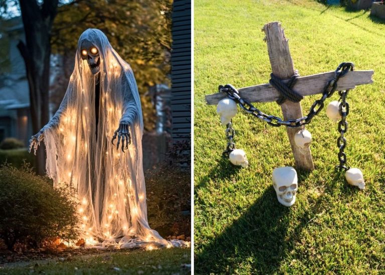 25 Unforgettable DIY Front Yard Decor Ideas to Transform Your Home This Halloween