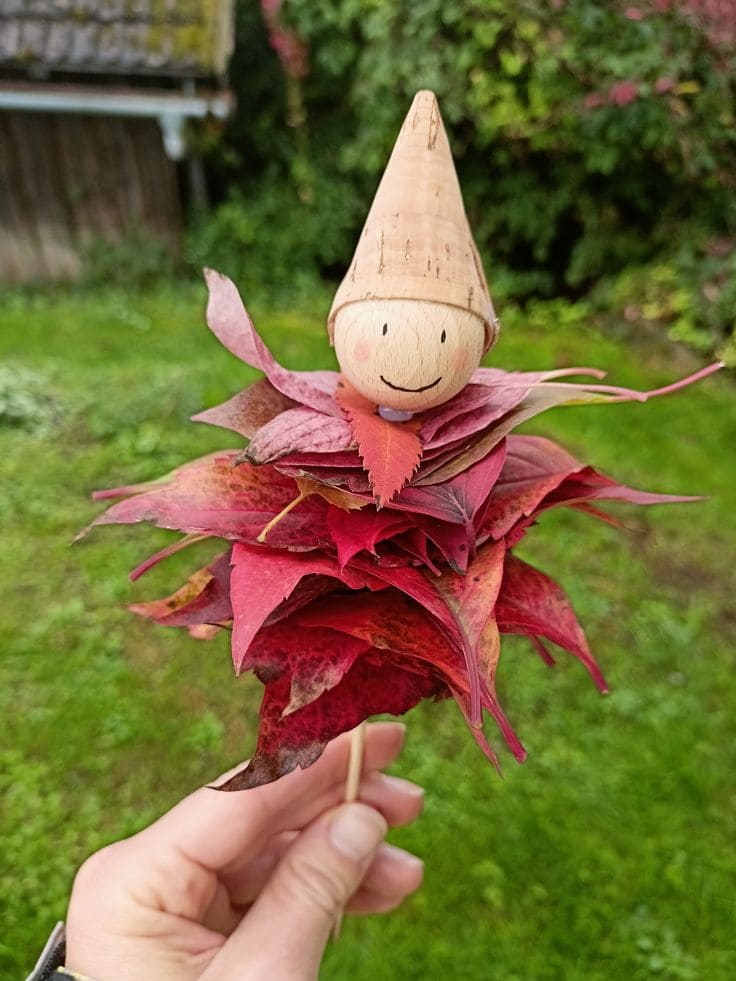 Autumn Leaf Fairy Doll
