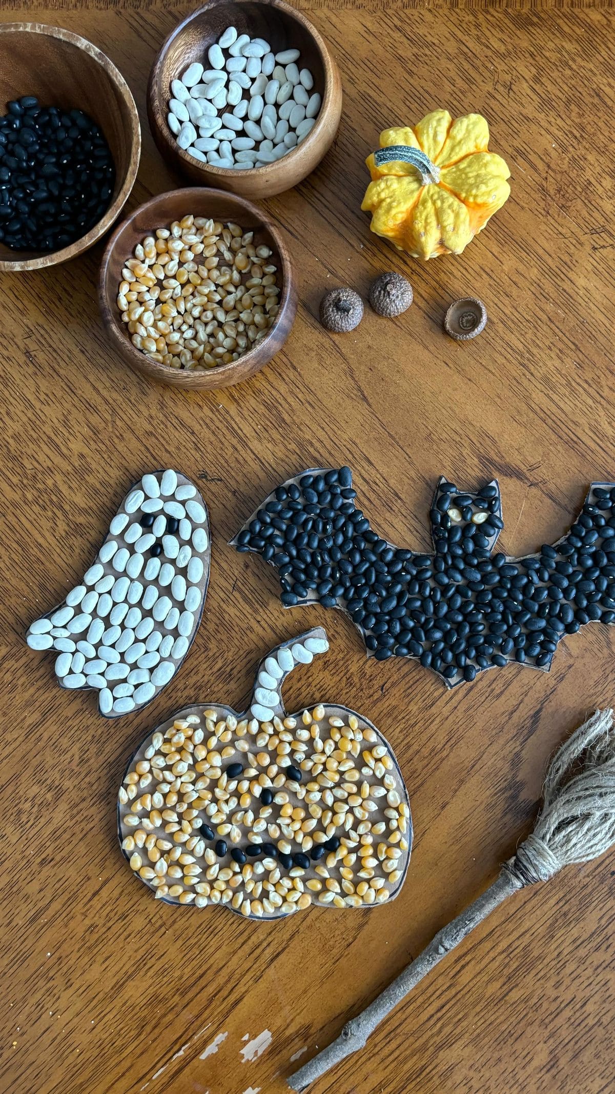 Fall Bean Mosaic Pictures