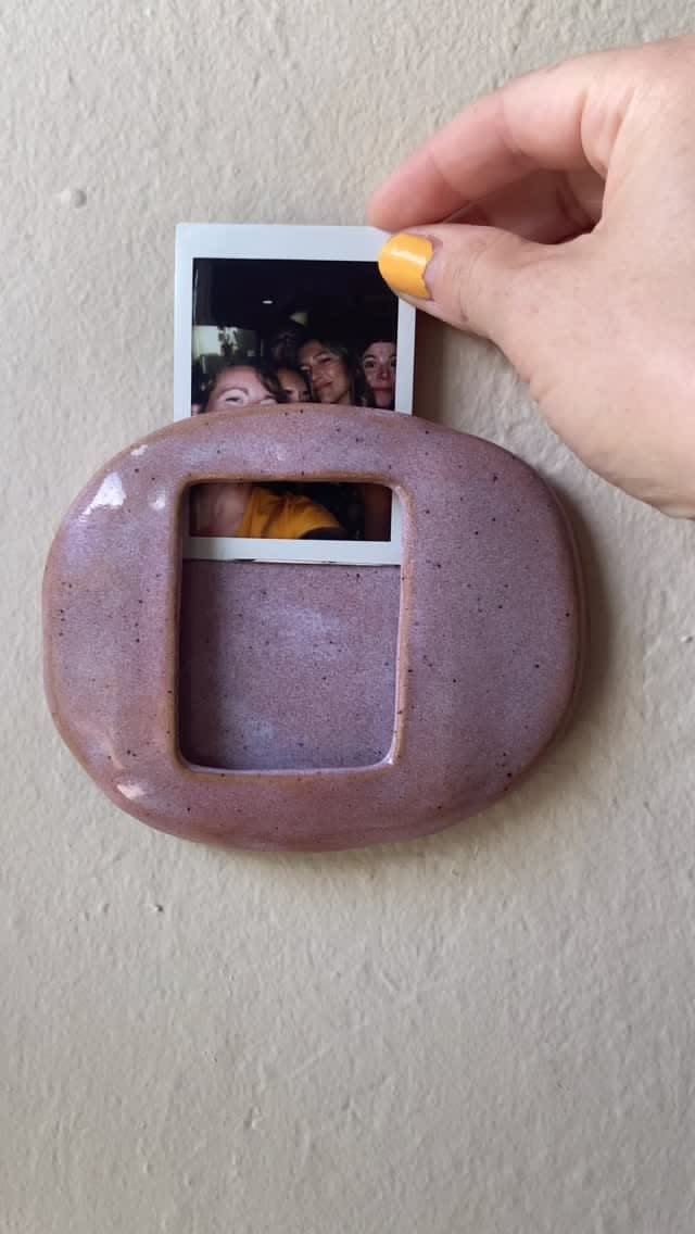 Minimalist Clay Photo Pocket