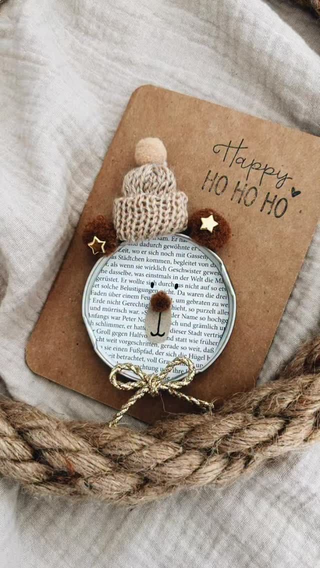 Cozy Winter Bear Christmas Card