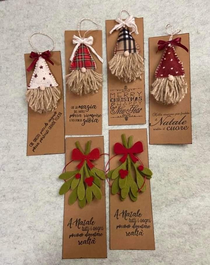 Whimsical Christmas Gnome Gift Tags
